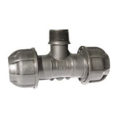 25 mm x 1/2" T-stykke