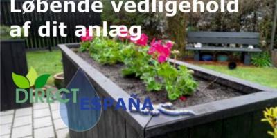 LØBENDE VEDLIGEHOLD AF DIT VANDINGS ANLÆG.