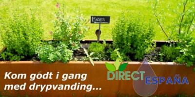 KOM GODT I GANG MED DRYPVANDING